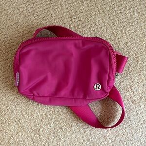 Pink lulu belt bag